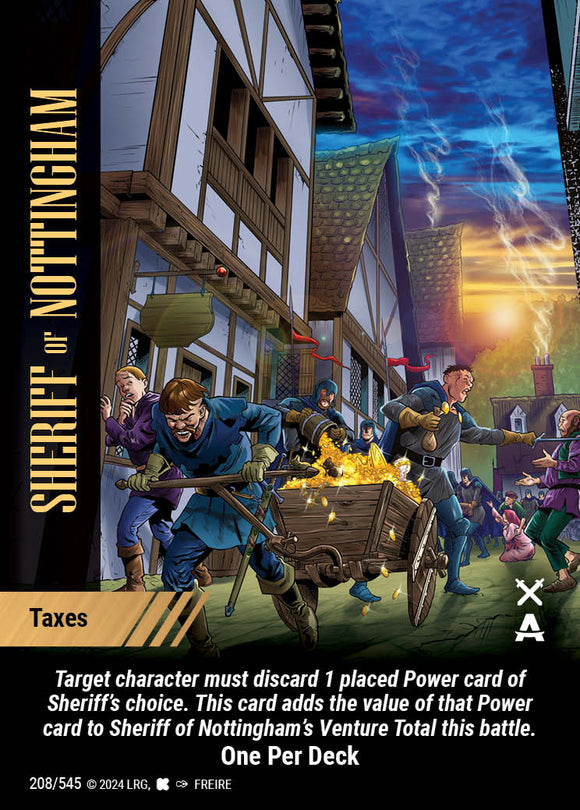 Sheriff of Nottingham - Taxes - WLKS - OPD - C #208