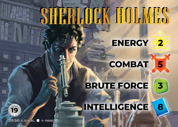 Sherlock Holmes WLKS character - 2-5-3-8 (19) - C #209