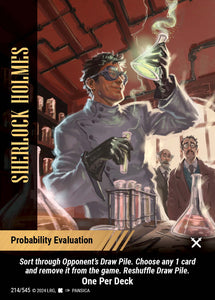 Sherlock Holmes - Probability Evaluation - WLKS - OPD - U #214