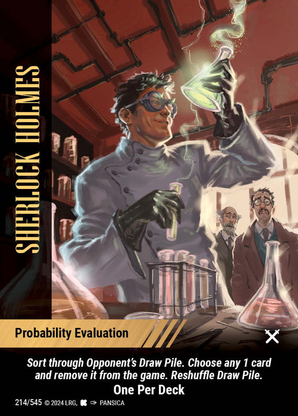 Sherlock Holmes - Probability Evaluation - WLKS - OPD - U #214