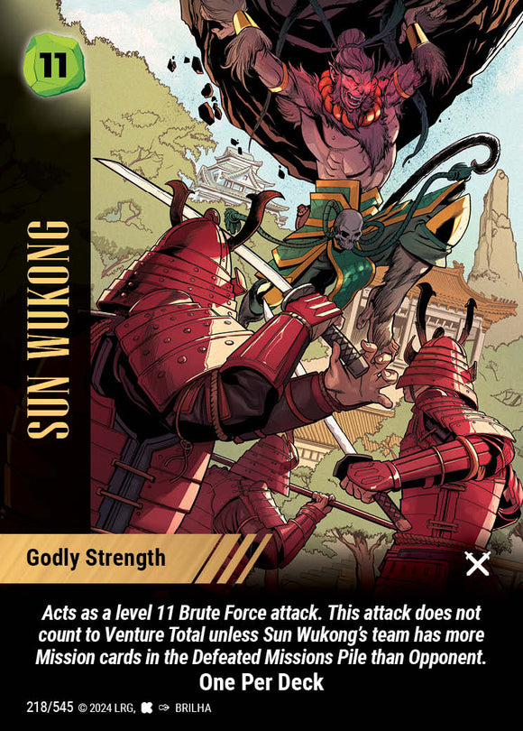 Sun Wukong - Godly Strength - WLKS - OPD - Brilha art - C #218