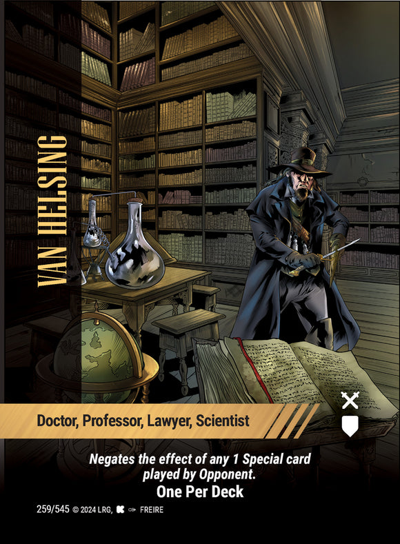 Van Helsing - Doctor, Professor, Lawyer, Scientist - WLKS - OPD - U