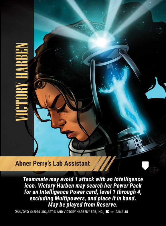 Victory Harben - Abner Perry's Lab Assistant - WLKS - C