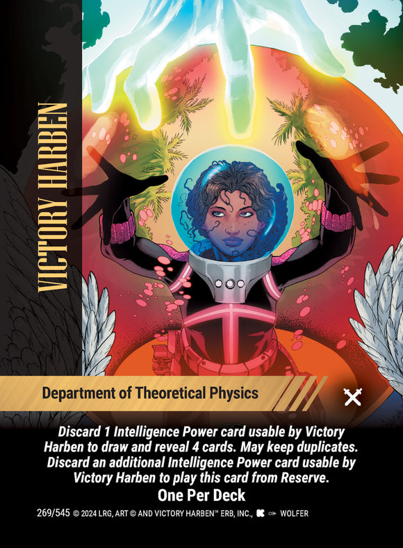 Victory Harben - Department of Theoretical Physics - WLKS - OPD - U #269