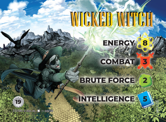 Wicked Witch WLKS character - 8-3-2-5 (19) - C