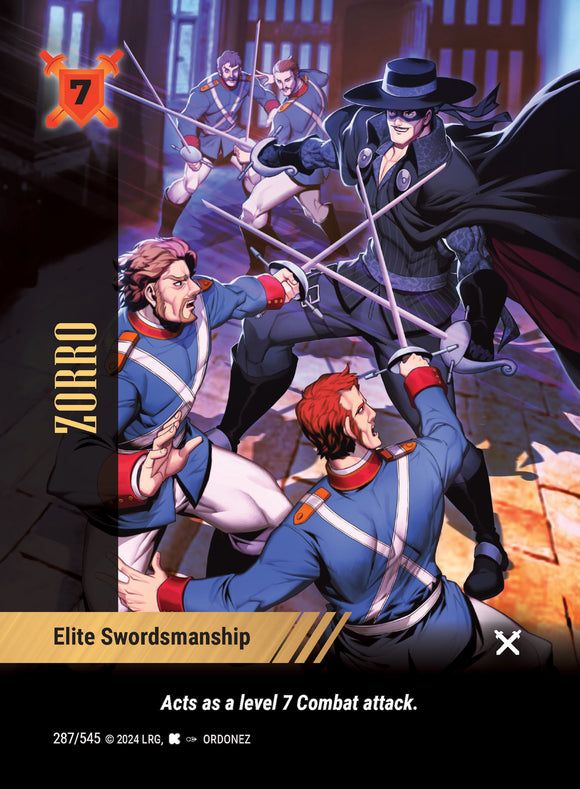 Zorro - Elite Swordsmanship - WLKS - C