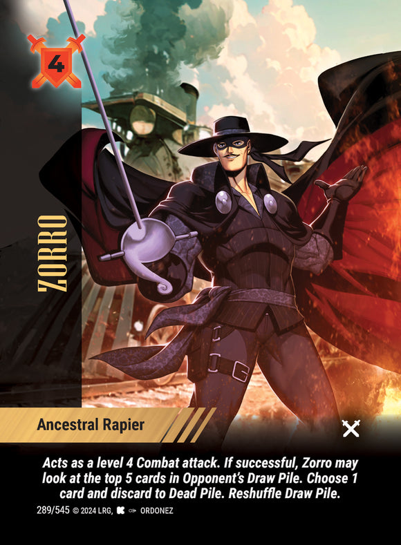 Zorro - Ancestral Rapier - WLKS - C