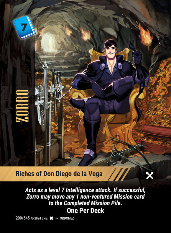 Zorro - Riches of Don Diego de la Vega - WLKS - OPD - U