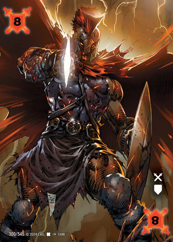 Power 8C - Leonidas - WLKS - Tan art - C #300