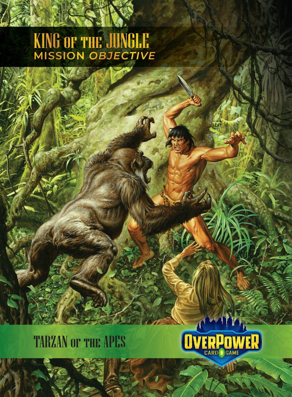 King of the Jungle - Mission #1 - Tarzan of the Apes - Horror Menagerie SD - Jusco art - #362