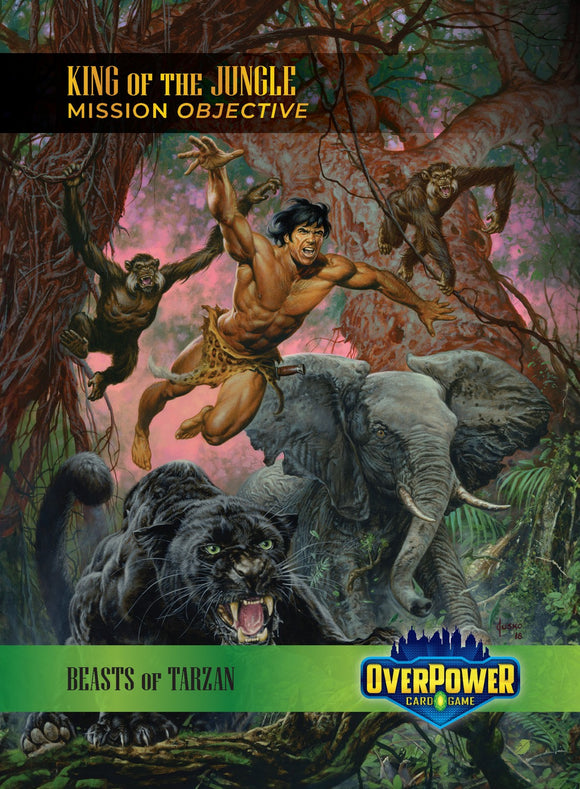 King of the Jungle - Mission #2 - Beasts of Tarzan - Horror Menagerie SD - Jusco art - #363