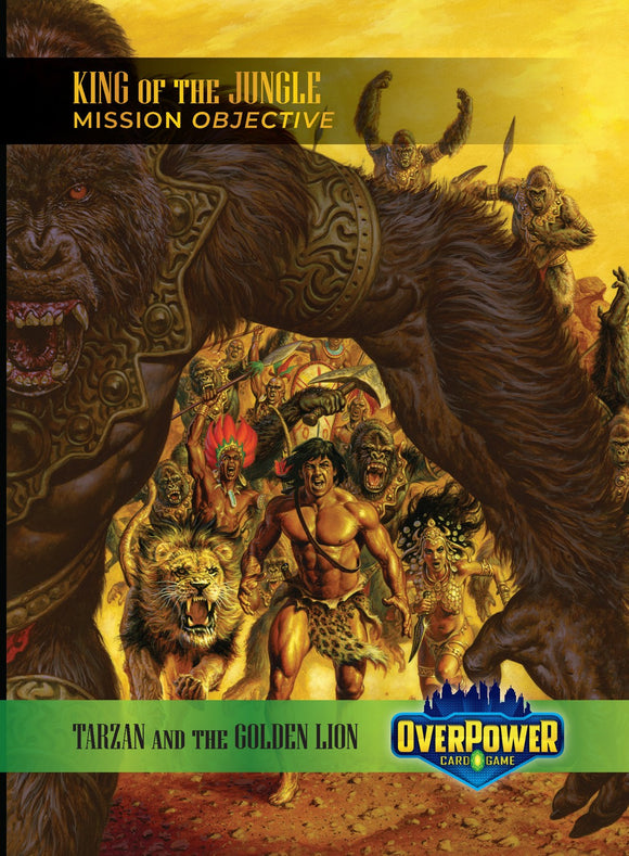 King of the Jungle - Mission #3 - Tarzan and the Golden Lion - Horror Menagerie SD - Jusco art - #364