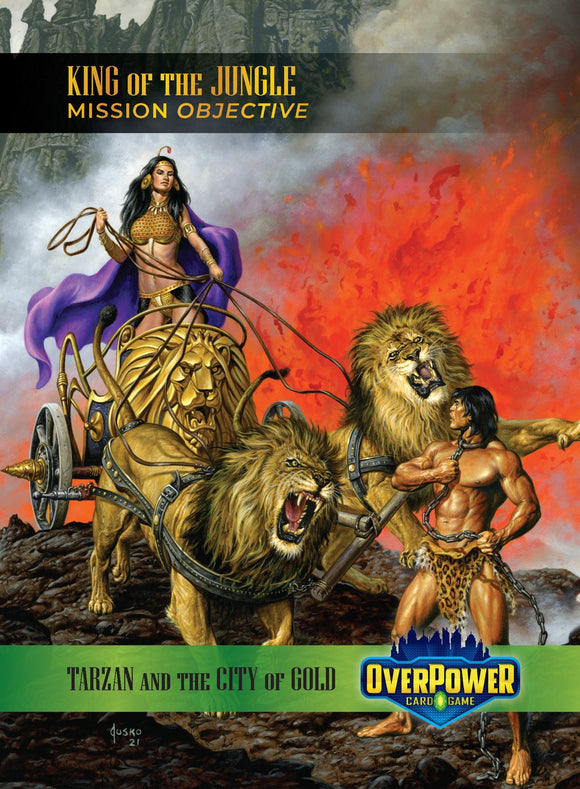 King of the Jungle - Mission #5 - Tarzan and the City of Gold - Horror Menagerie SD - Juski art - #366