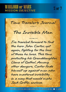 Warlord of Mars - Mission #5 - The Invisible Man - WLKS - C #378