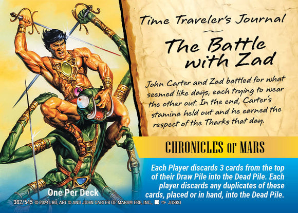 Chronicles of Mars - Event - The Battle with Zad - WLKS - True Detective SD #382