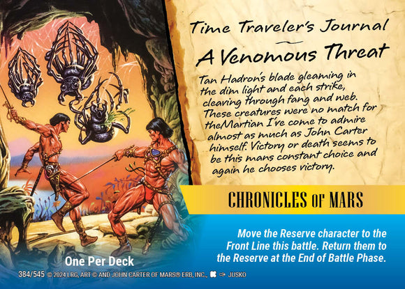 Chronicles of Mars - Event - A Venomous Threat - WLKS - SD