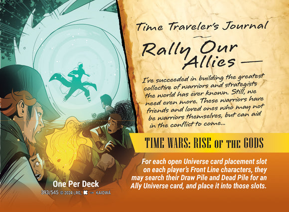 Time Wars: Rise of the Gods - Event - Rally Our Allies - WLKS - SD