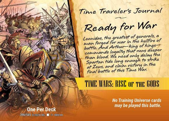 Time Wars: Rise of the Gods - Event - Ready for War - WLKS - SD