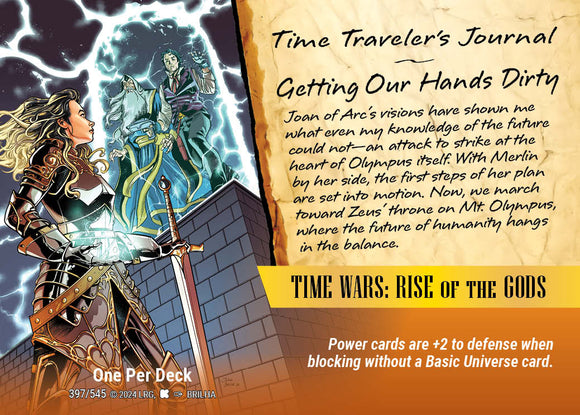Time Wars: Rise of the Gods - Event - Getting Our Hands Dirty - WLKS - SD