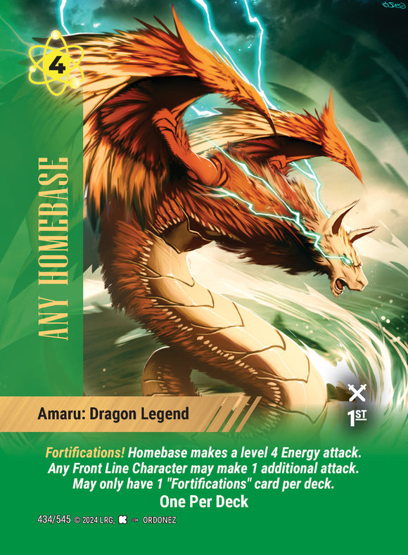 Aspect Any Homebase - Amaru: Dragon Legend - WLKS - OPD - Ordonez art - U #434