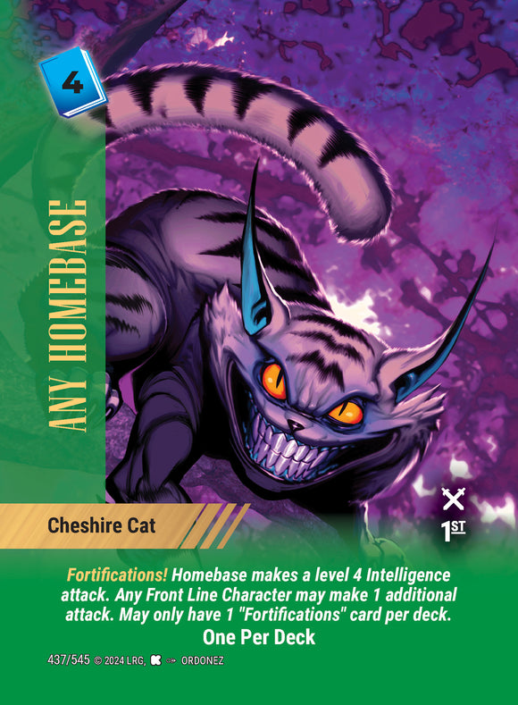 Aspect Any Homebase - Cheshire Cat - WLKS - OPD - Ordonez art - U #437