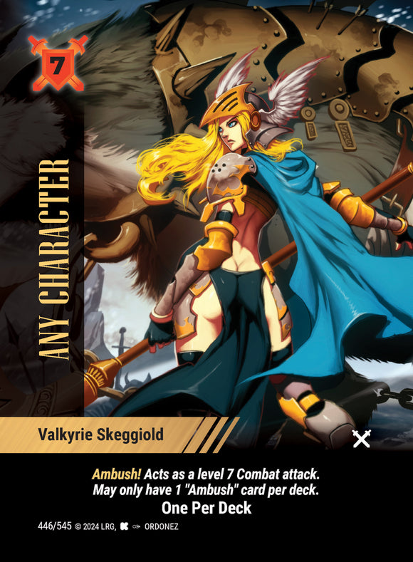 Any Character - Ambush! Valkyrie Skeggiold - WLKS - OPD - U