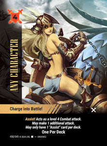 Any Character - Assist! - Charge Into Battle! - WLKS - OPD - U #450