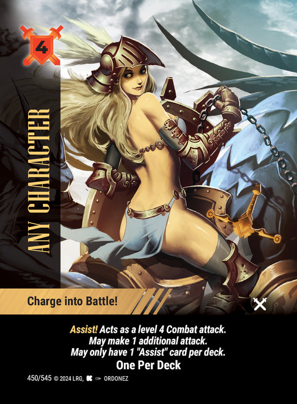 Any Character - Assist! - Charge Into Battle! - WLKS - OPD - U