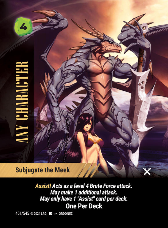 Any Character - Assist! - Subjugate the Meek - WLKS - OPD - U