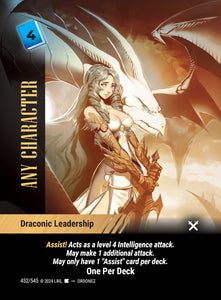 Any Character - Assist! - Draconic Leadership - WLKS - OPD - U