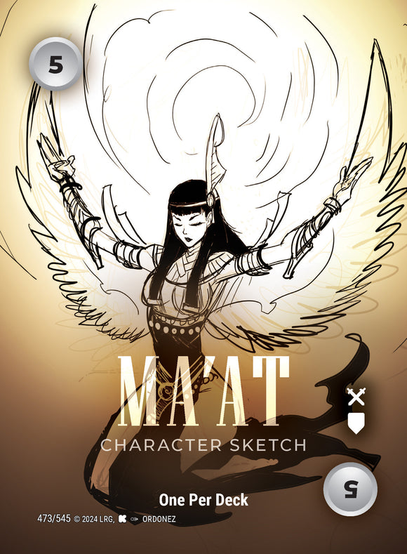 Power 5A - Ma'at Character Sketch - WLKS - OPD 0 C