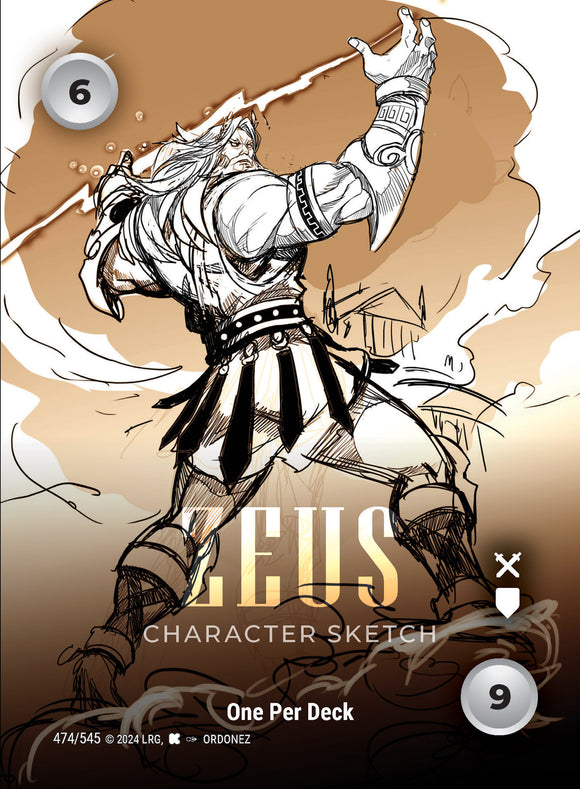 Power 6A - Zeus Character Sketch - WLKS - OPD - U