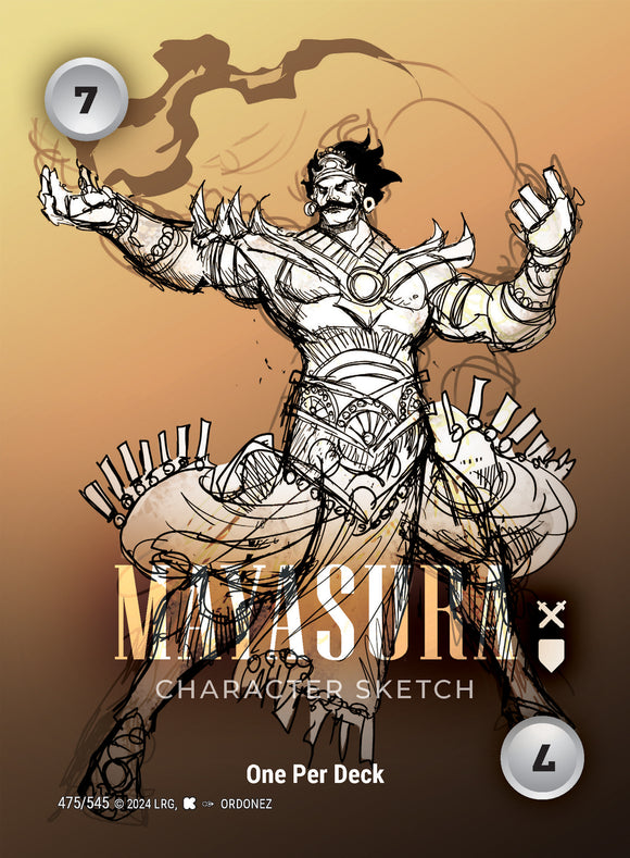 Power 7A - Mayasura Character Sketch - WLKS - OPD - U