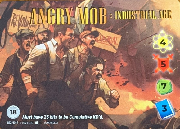 Angry Mob: Industrial Age WLKS character - 4-5-7-3 (18) - R - Alternate Art #483
