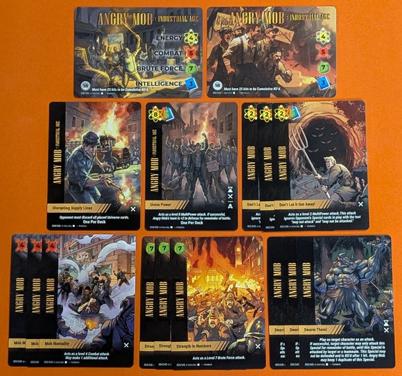 Angry Mob: Industrial Age Player SET - 2 character, 14 specials