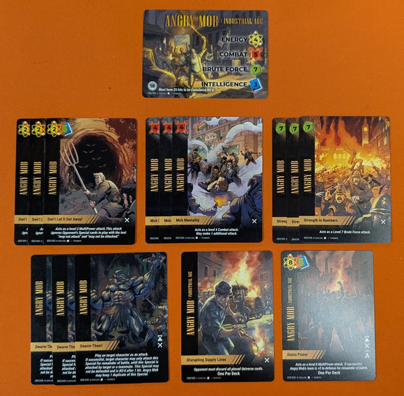 Angry Mob: Industrial Age Player SET - character, 14 specials