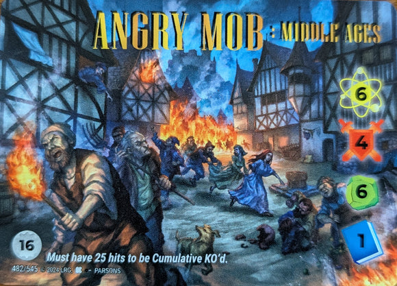 Angry Mob: Middle Ages WLKS character 6-4-6-1 (16) - R - Alternate Art #482
