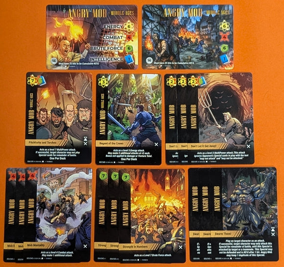 Angry Mob: Middle Ages Player SET - 2 characters, 14 specials