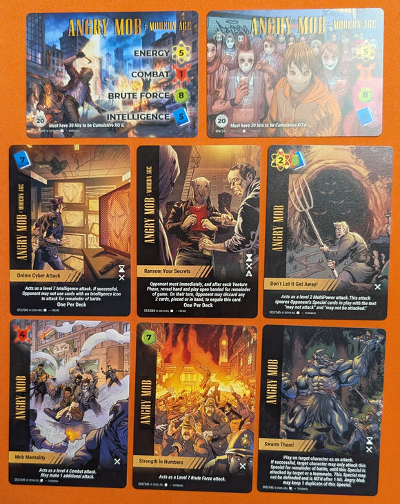 Angry Mob: Modern Age SET - 2 character, 6 specials