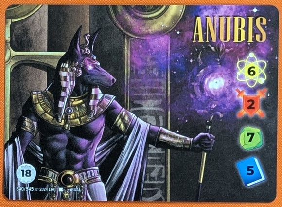 Anubis Alt Art character - 3-7-4-5 (20) - Baal art - #540 Prize Pack