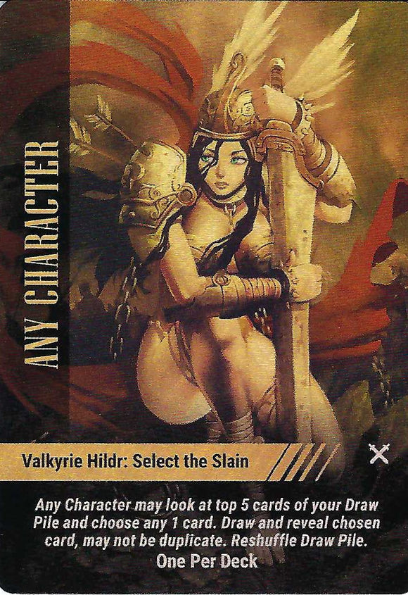 Any Character - Valkyrie Hildr: Select the Slain - OPD - World Legends - Limited  2023 Peace Bridge Tourney Foil Promo #2 (limit 2)