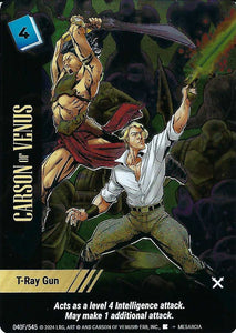 Carson of Venus - FOIL T-Ray Gun - WLKS - Mesarsia art - VR #040F