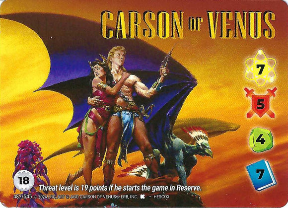 Carson of Venus Alt Art character - 7-5-4-7 (18) - WLKS - Hescox art - R  #487