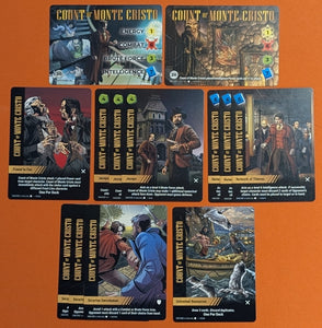 Count of Monte Cristo PLAYER SET - 2 character (1 Alt Art), 11 specials