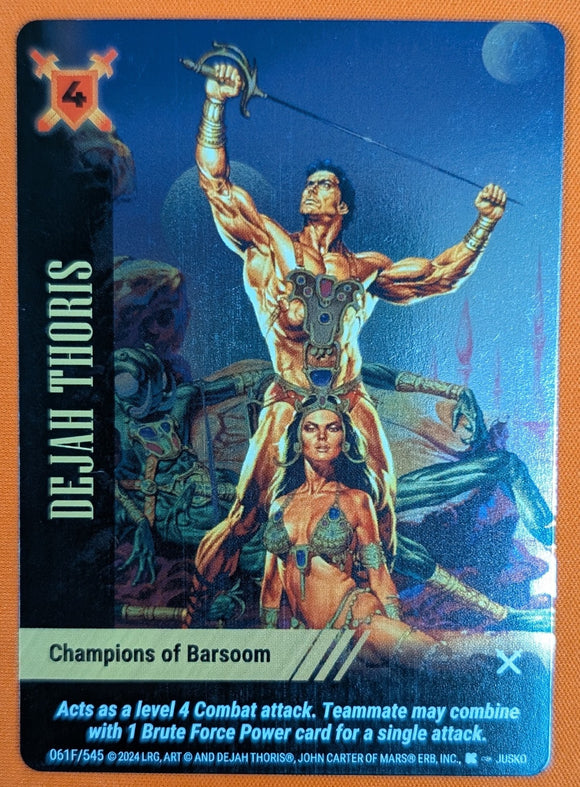 Dejah Thoris - Champions of Barsoon FOIL - WLKS - VR - Jusco art #061F