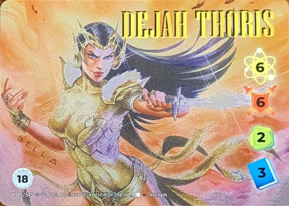 Dejah Thoris FOIL Alt Art character - 6-6-2-3 (18) - Rachlin art - VR #492F