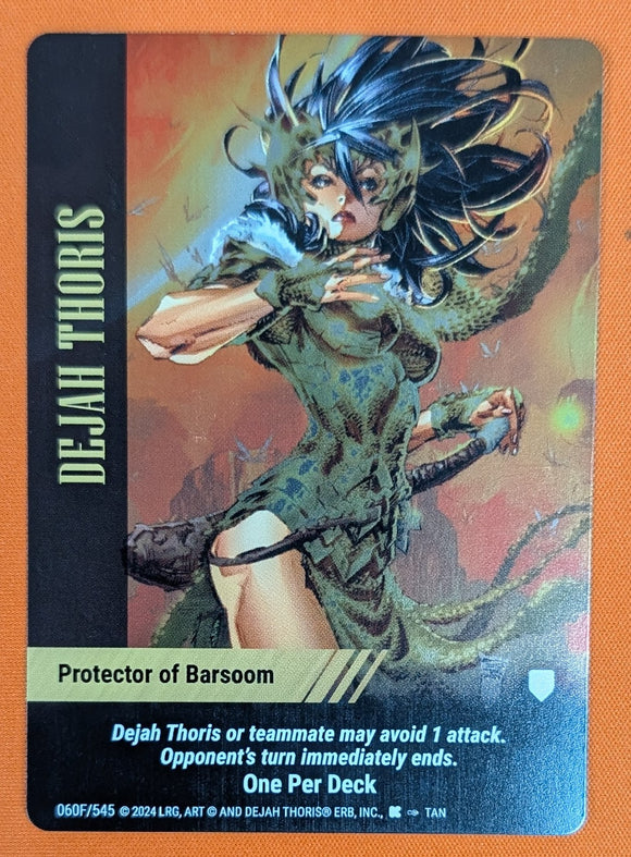 Dejah Thoris - Protector of Barsoom FOIL - WLKS - OPD - VR - Tan art #060F