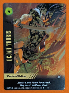 Dejah Thoris - Warrior of Helium FOIL - WLKS - VR - Tan art #056F
