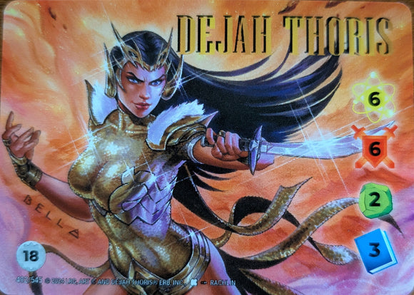 Dejah Thoris WLKS character - 6-6-2-3 (18) - R - Alternate Rachlin Art #492