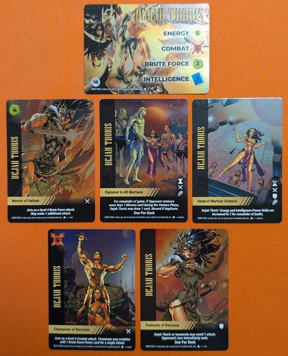 Dejah Thoris Foil Stack - character, 5 specials